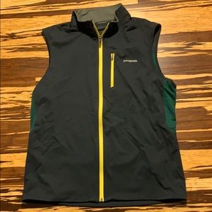 Patagonia polyester running vest